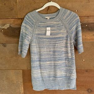 NWT gap medium blue s.s. sweater